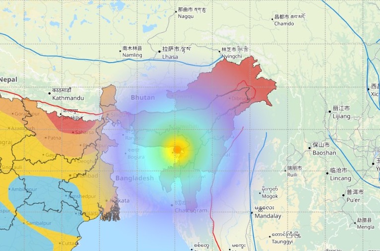 Originating in Bangladesh, Magnitude 5.4 Earthquake Sends Tremors ...