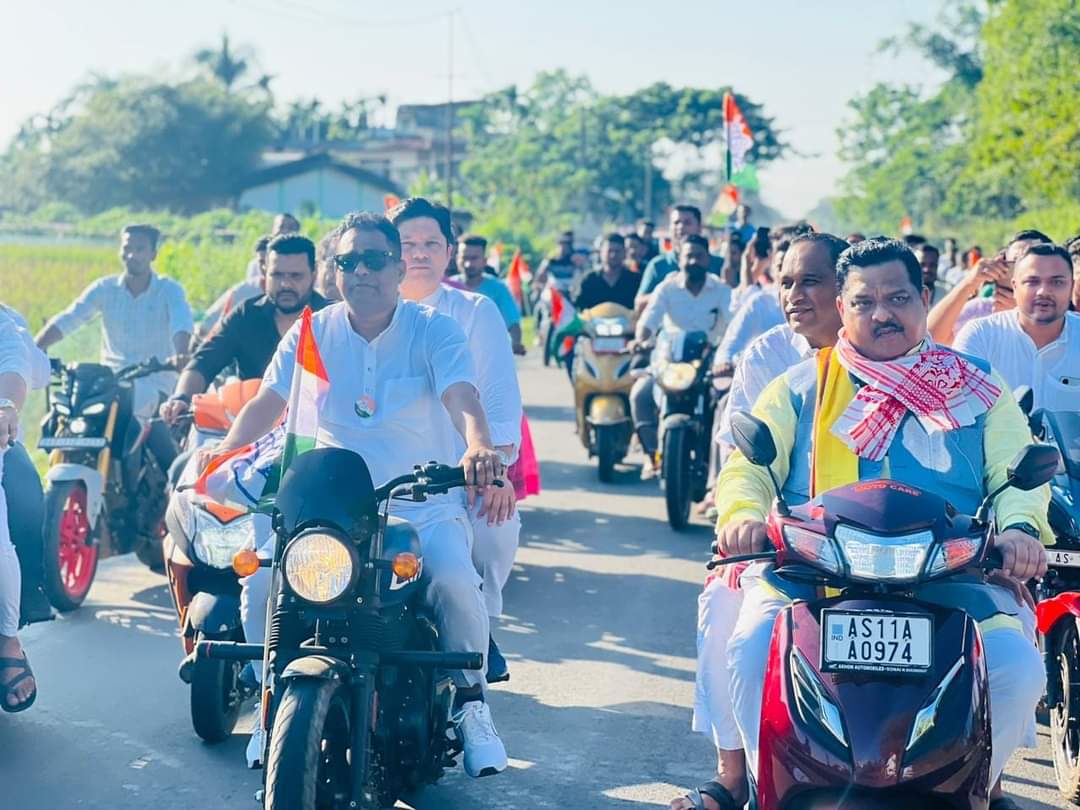 Congress Leaders Flout Traffic Rules in Cachar